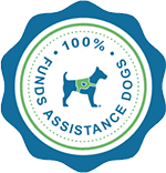 100% funds assistance dogs