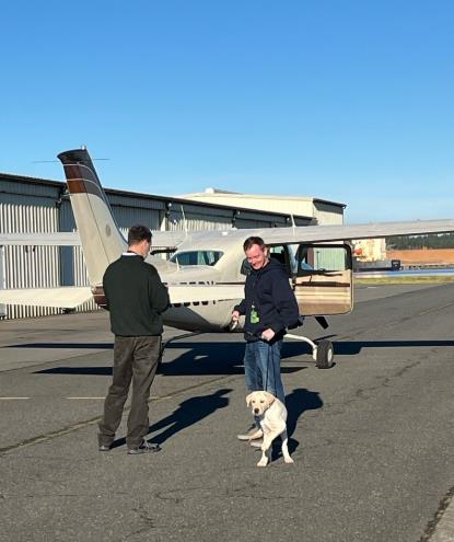 Chance flying to bozeman Angel Flight West